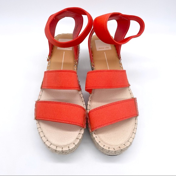 Dolce Vita Lury Espadrilles Wedge Platform Sandals - Picture 10 of 12